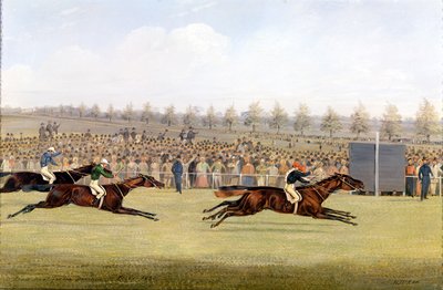 Racing Scene by Henry Thomas Alken